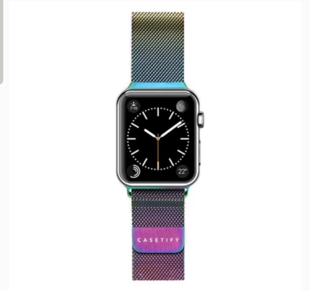 Casetify iridescent apple outlet watch band
