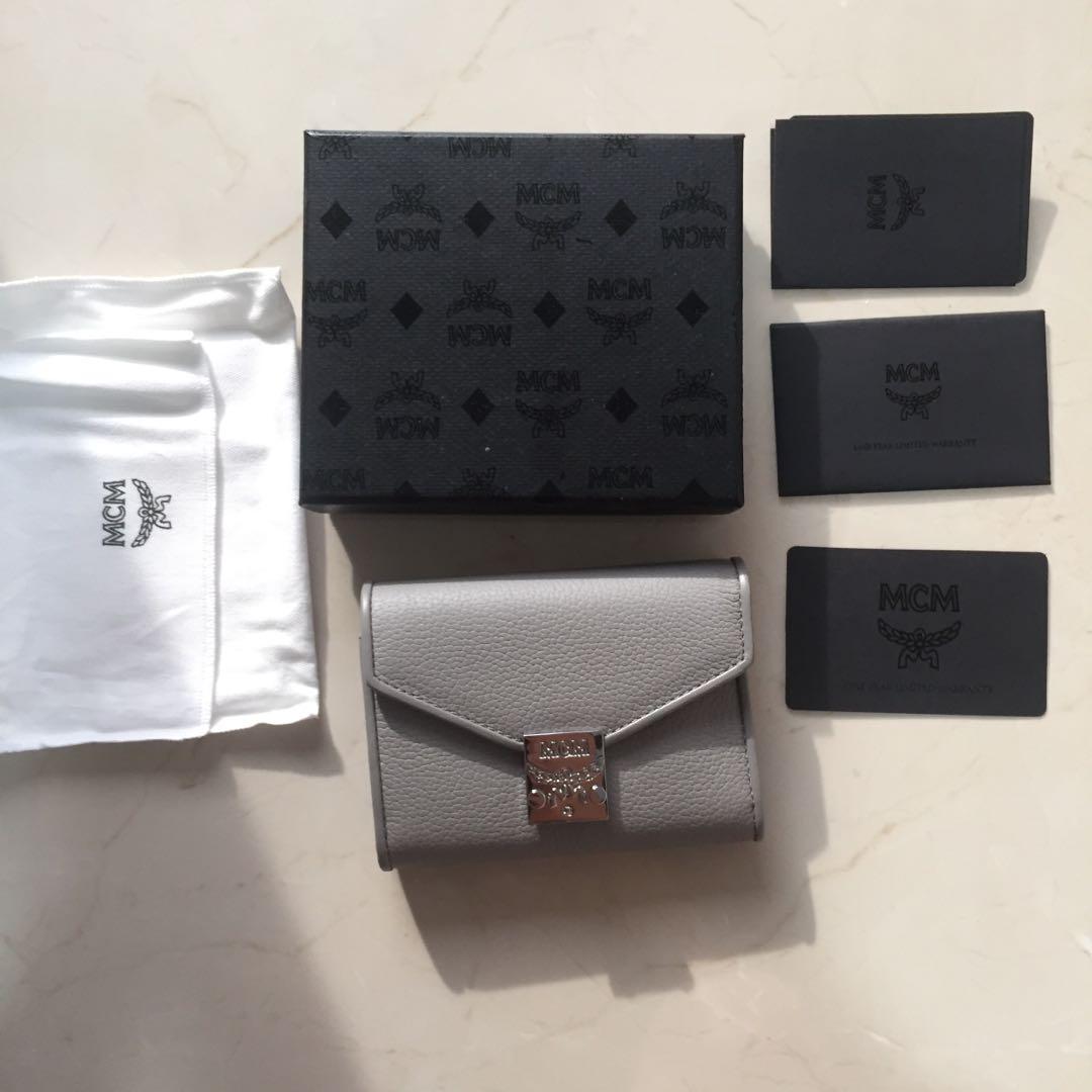 Mcm patricia trifold wallet clearance