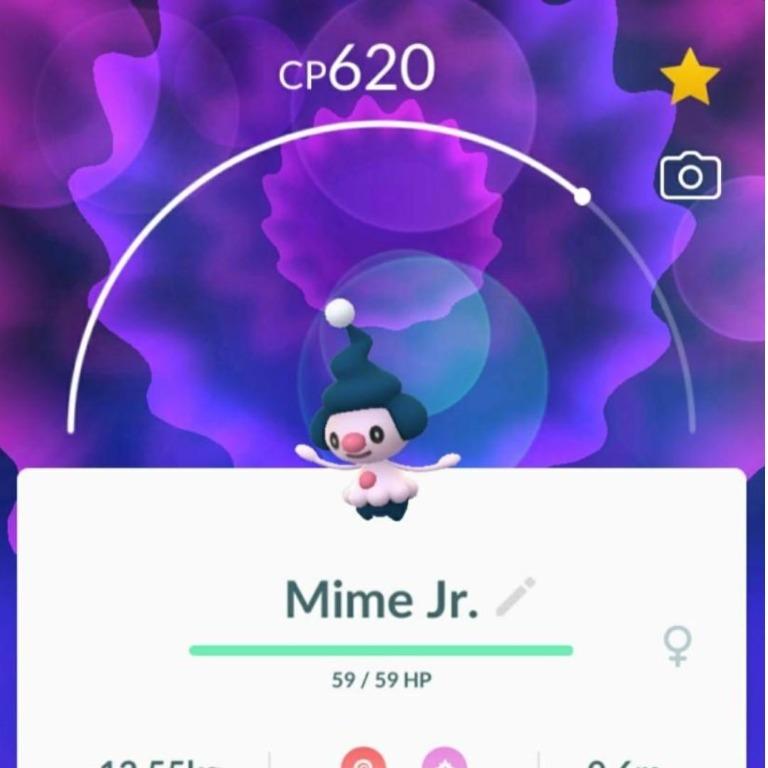 Where can Mime Jr. be found in Pokemon GO?