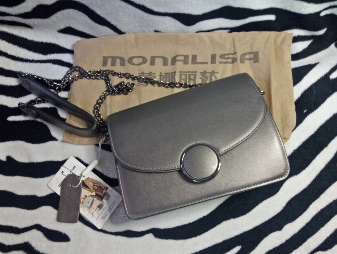 Monalisa sling bag(pink)
