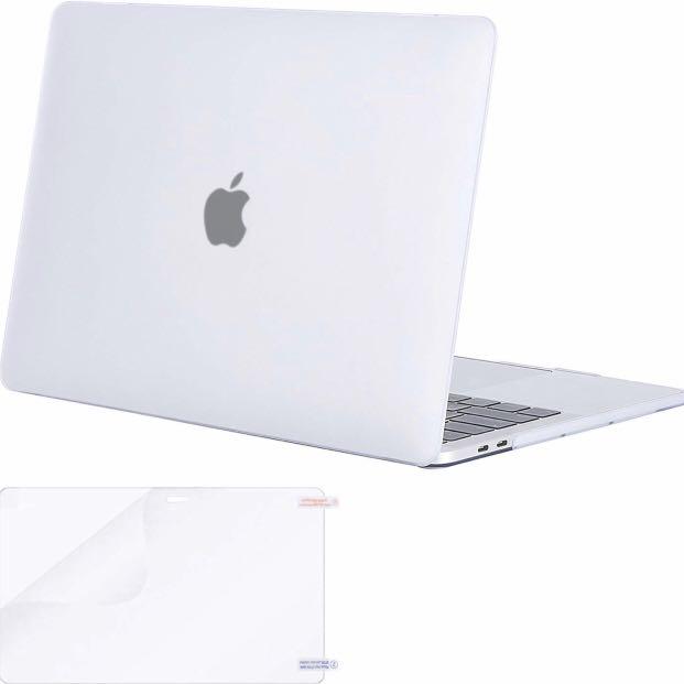 Mosiso Macbook Pro 15 Inch Case 19 18 17 16 Release A1990 A1707 Plastic Hard Shell Cover Screen Protector Compatible With Macbook Pro 15 Inch With Touch Bar And Touch Id Frost Electronics Others On Carousell