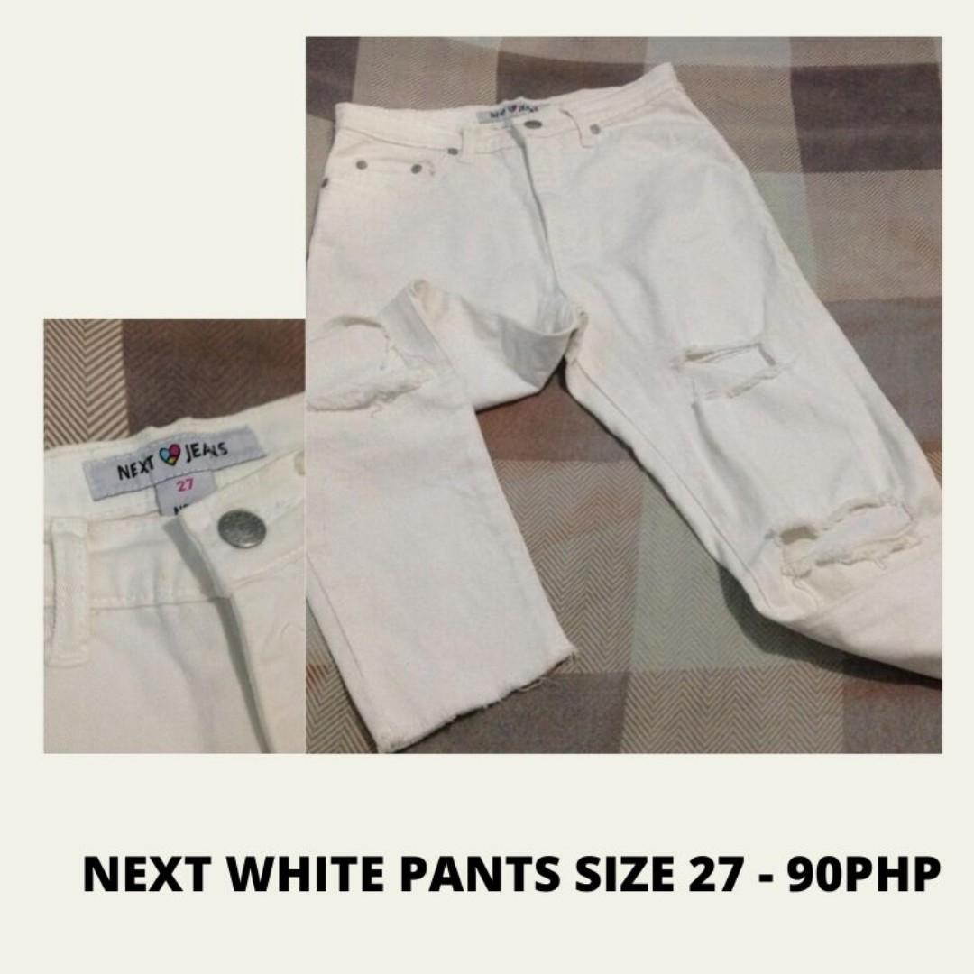 size 27 pants