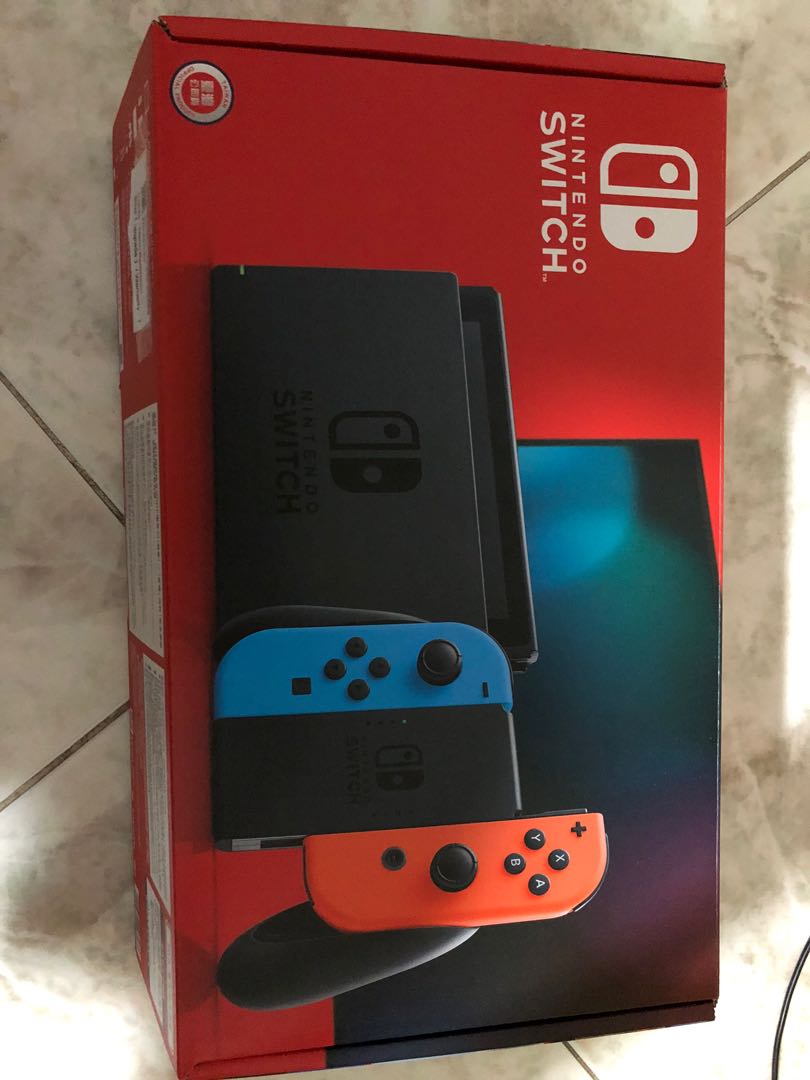 Nintendo Switch Console gen 2, Video Gaming, Video Game Consoles