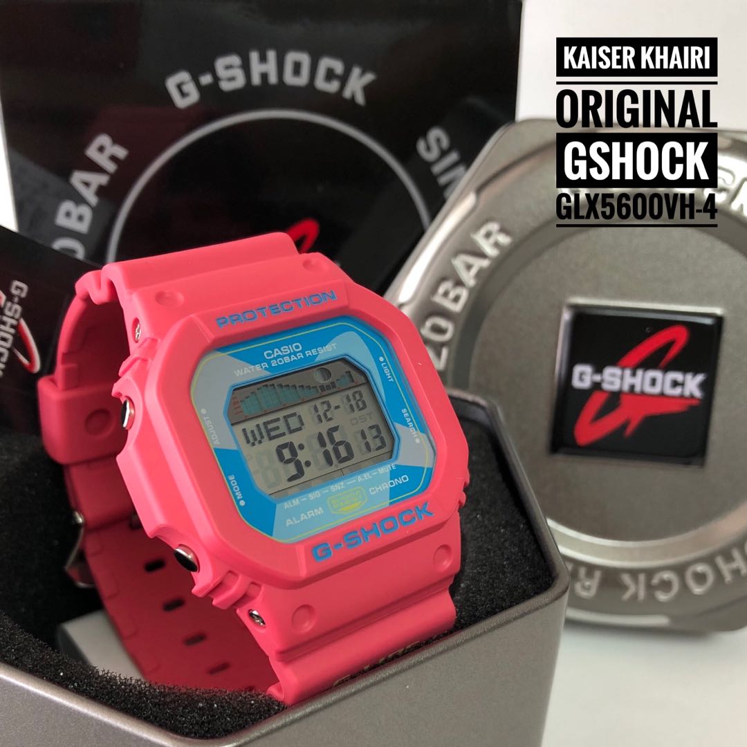 Original Casio G Shock G Lide Petak Pink GLX5600VH 4 Men s