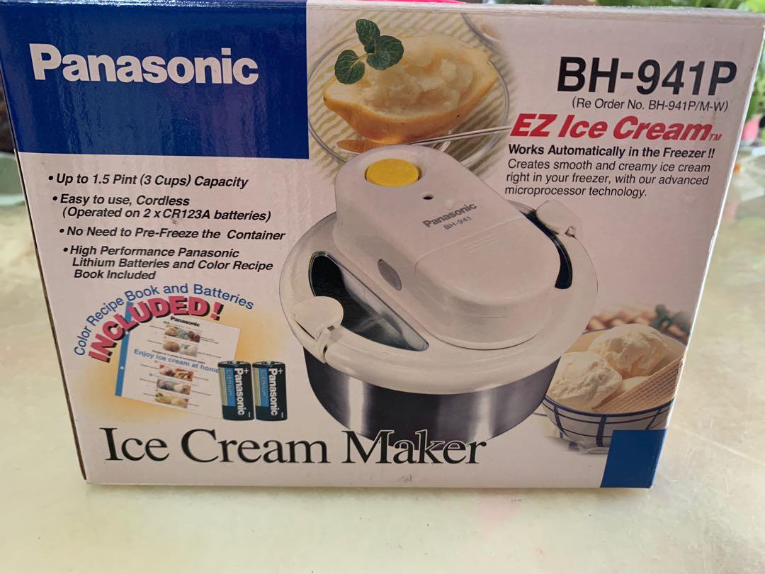 Panasonic ice hotsell cream maker