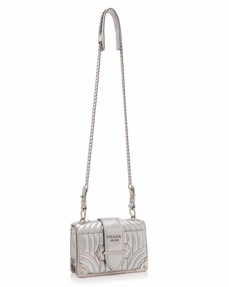 PRADA CAHIER SILVER