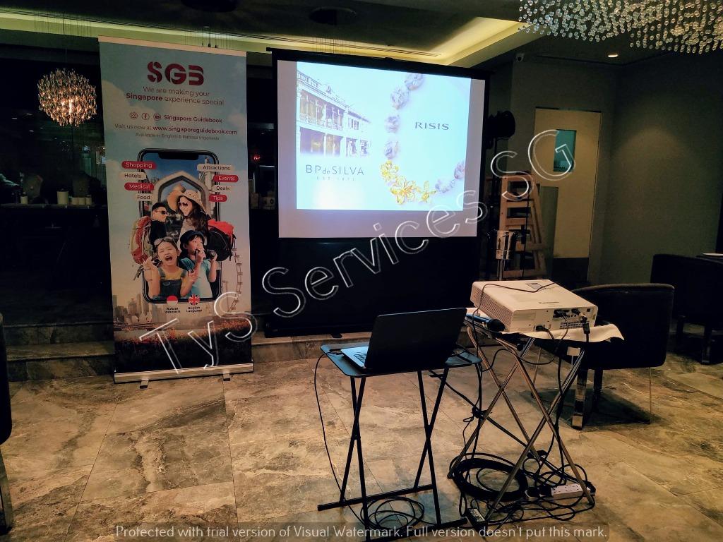 *Rental* Projector Rental & Projector Screen Rental (Tripod and Fast ...