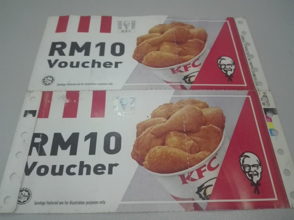 Rm20 Kfc Voucher Rm20 Celcom Reload For Sale Free Kfc Set Meal Tickets Vouchers Gift Cards Vouchers On Carousell