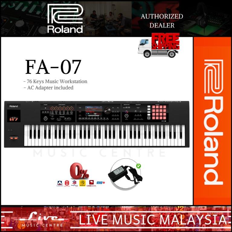 Roland Fa 07 76 Keys Music Workstation Fa07 Music Media Music Instruments On Carousell