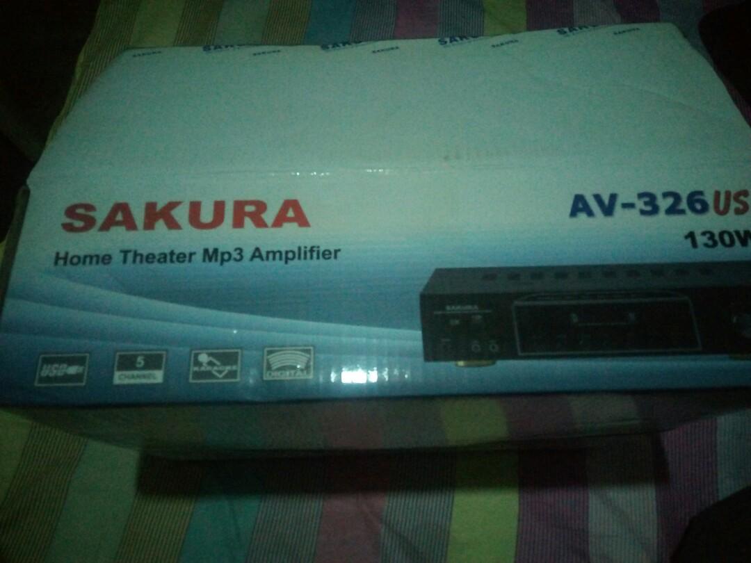 Sakura Home Theater Mp3 Amplifier Av 326us Electronics Audio On Carousell A wide variety of sakura amplifier options are available to you carousell