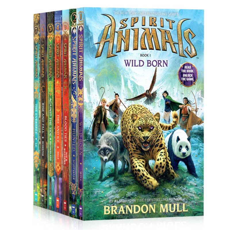 Spirit Animal Series Set Fantasy Fiction Books Stationery Children S Books On Carousell
