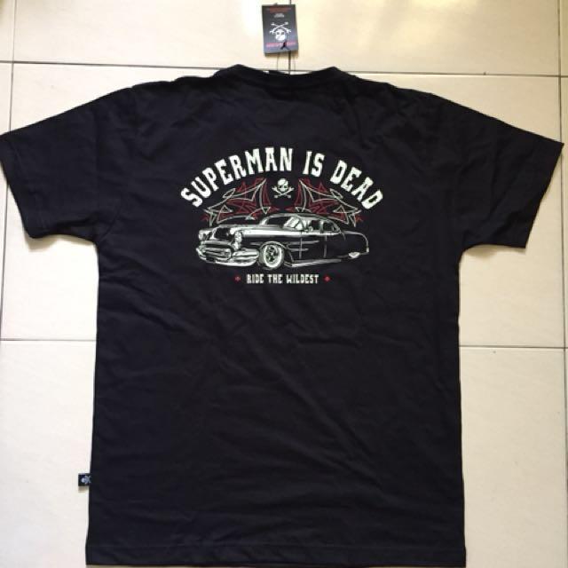 T-shirt superman is dead top