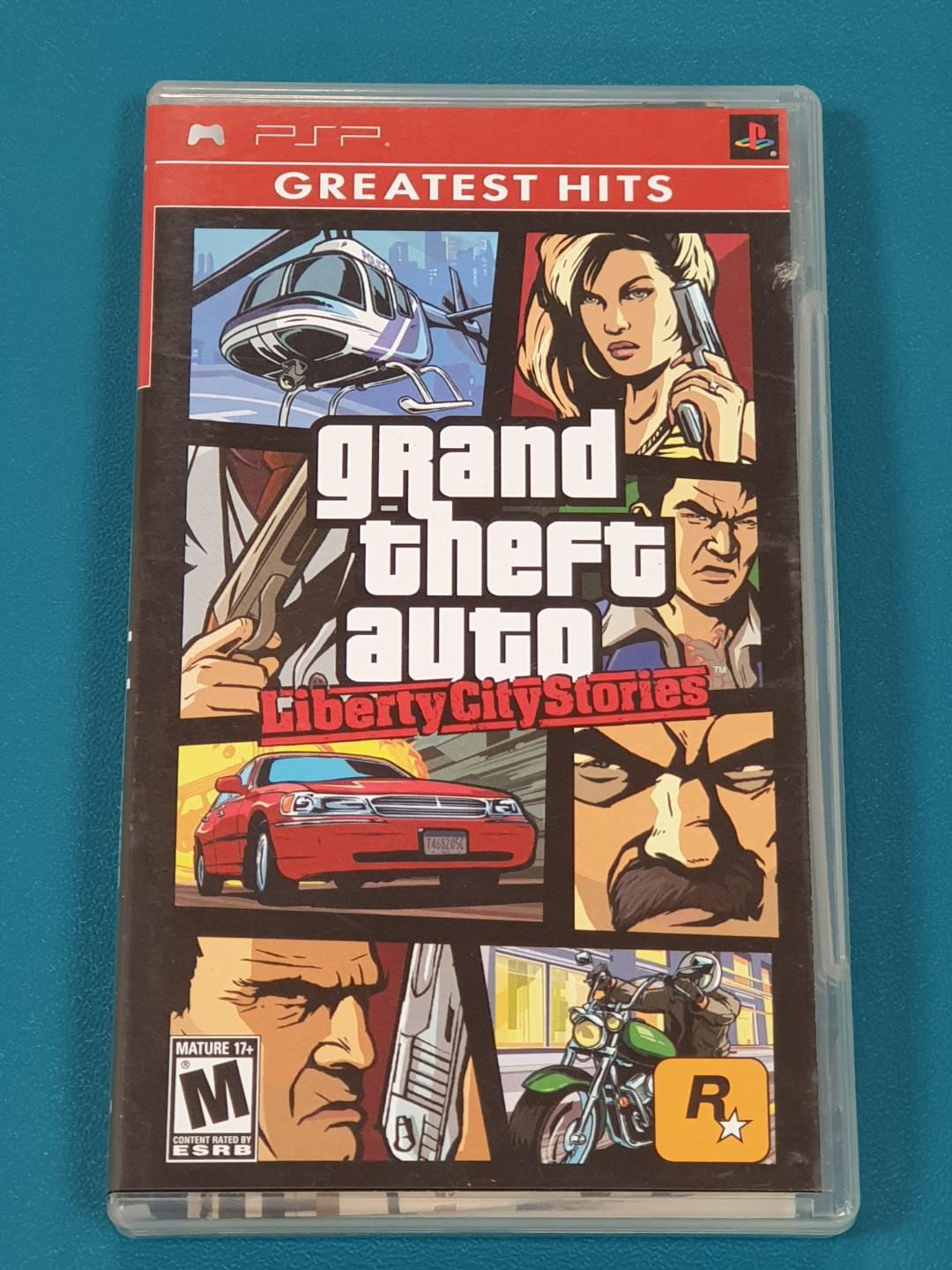 Used Psp Umd Grand Theft Auto Liberty City Stories Toys Games Video Gaming Video Games On Carousell