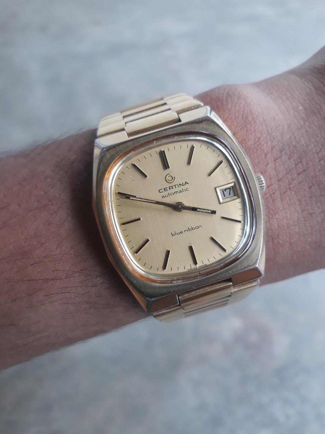 Certina blue ribbon 2025 vintage
