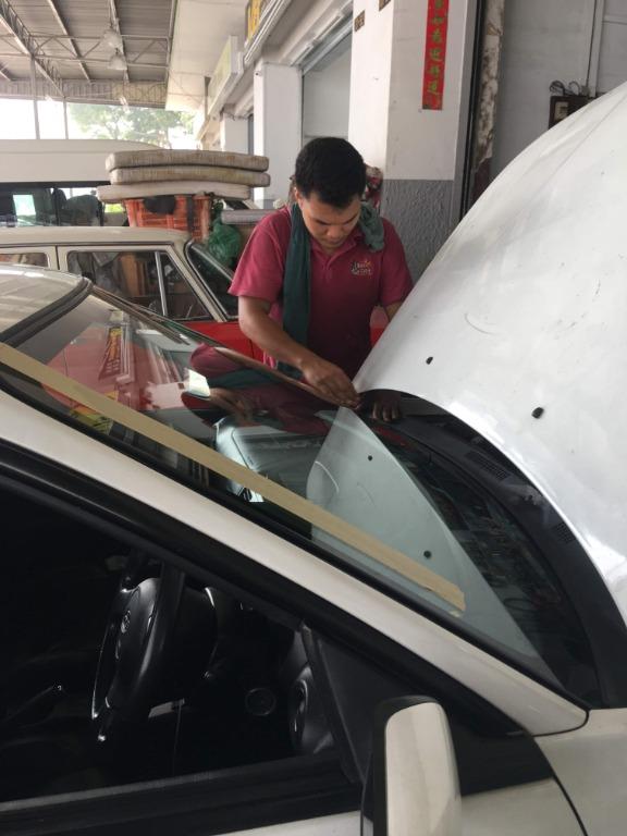 Windscreen Replacement (Category: General Repairs) located in Singapore. Submitted by shhupholstery (Listing ID 268295774, Image 3). Description: We do insurance claims for your windscreen!!! Come to our workshop with your insurance cert and we will settle all the necessary paper work for you! Make sure you are holding a comprehensive insurance. Windscreen Insurance Claims Procedure 1.Come to our workshop with your insurance certificate 2.We will