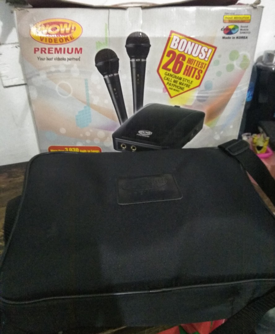 Wow Videoke Premium Mabuhay Plus2, Hobbies & Toys, Music & Media, CDs & DVDs on Carousell
