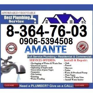 AMANTE plumbing & General services Tubero