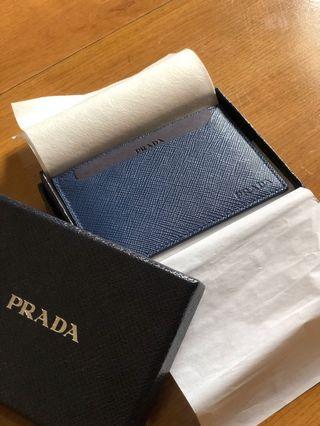 Prada Portacarte Credit Card Case/Holder Wallet