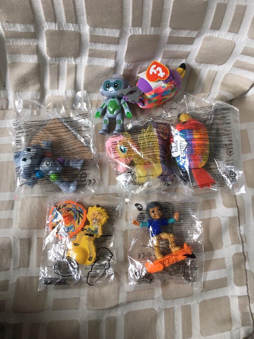 3pcs Bnew Mcdonalds Happy Meal Toy Lot W Free Burger King Toys Hobbies Toys Toys Games On Carousell