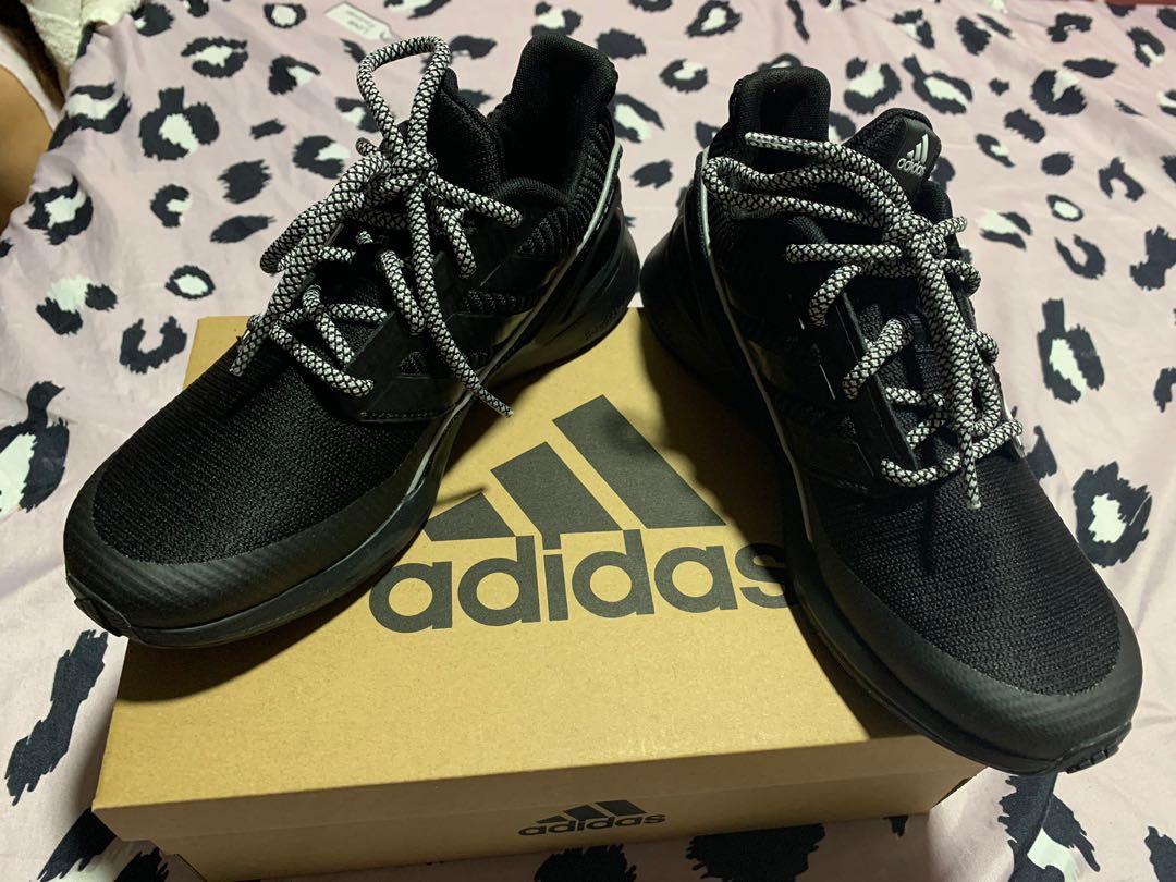 Adidas Rapidrun KnitJ Women s Fashion Footwear Sneakers on