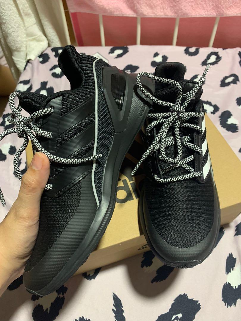 Adidas Rapidrun KnitJ Women s Fashion Footwear Sneakers on
