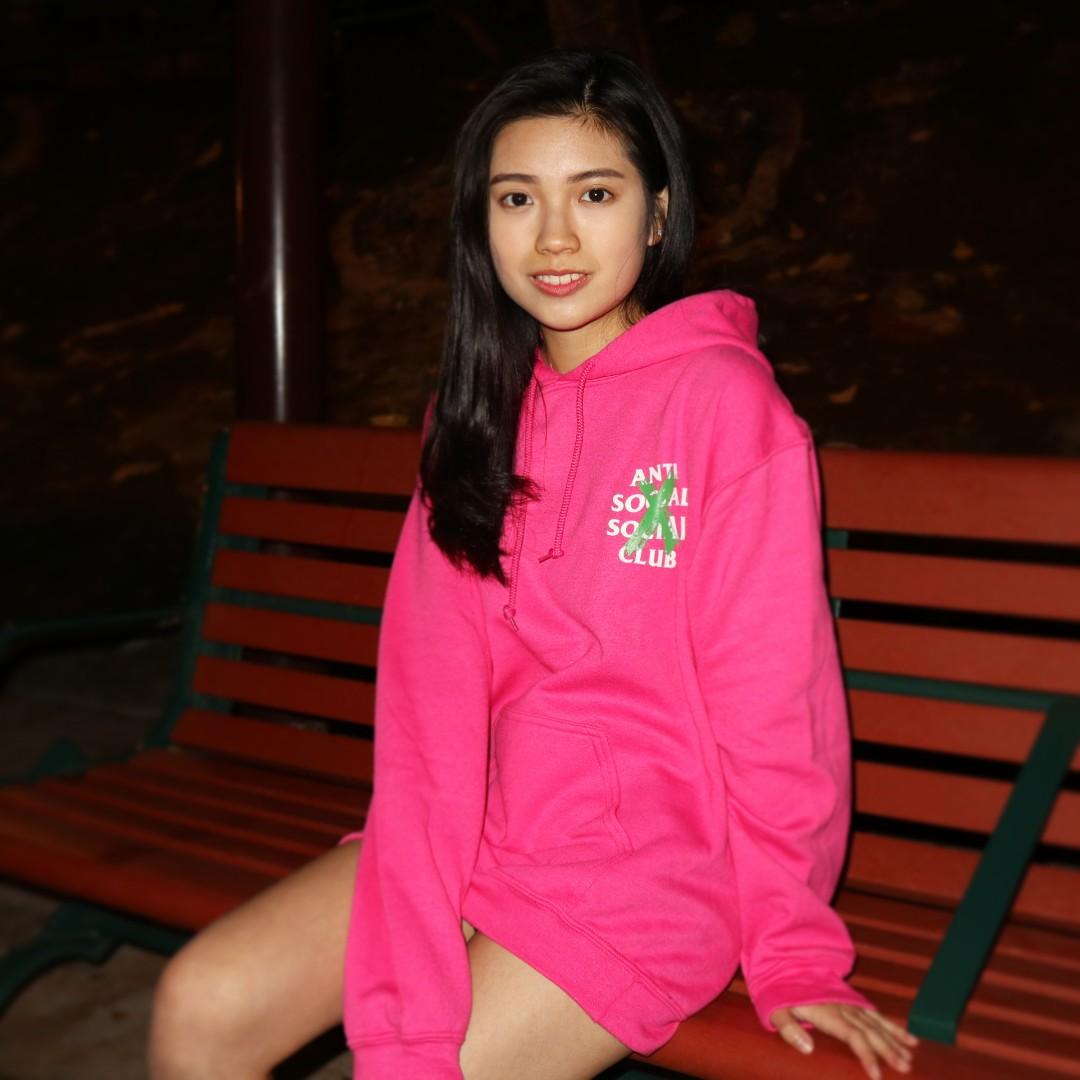 Anti social social hotsell club cancelled remix hoodie