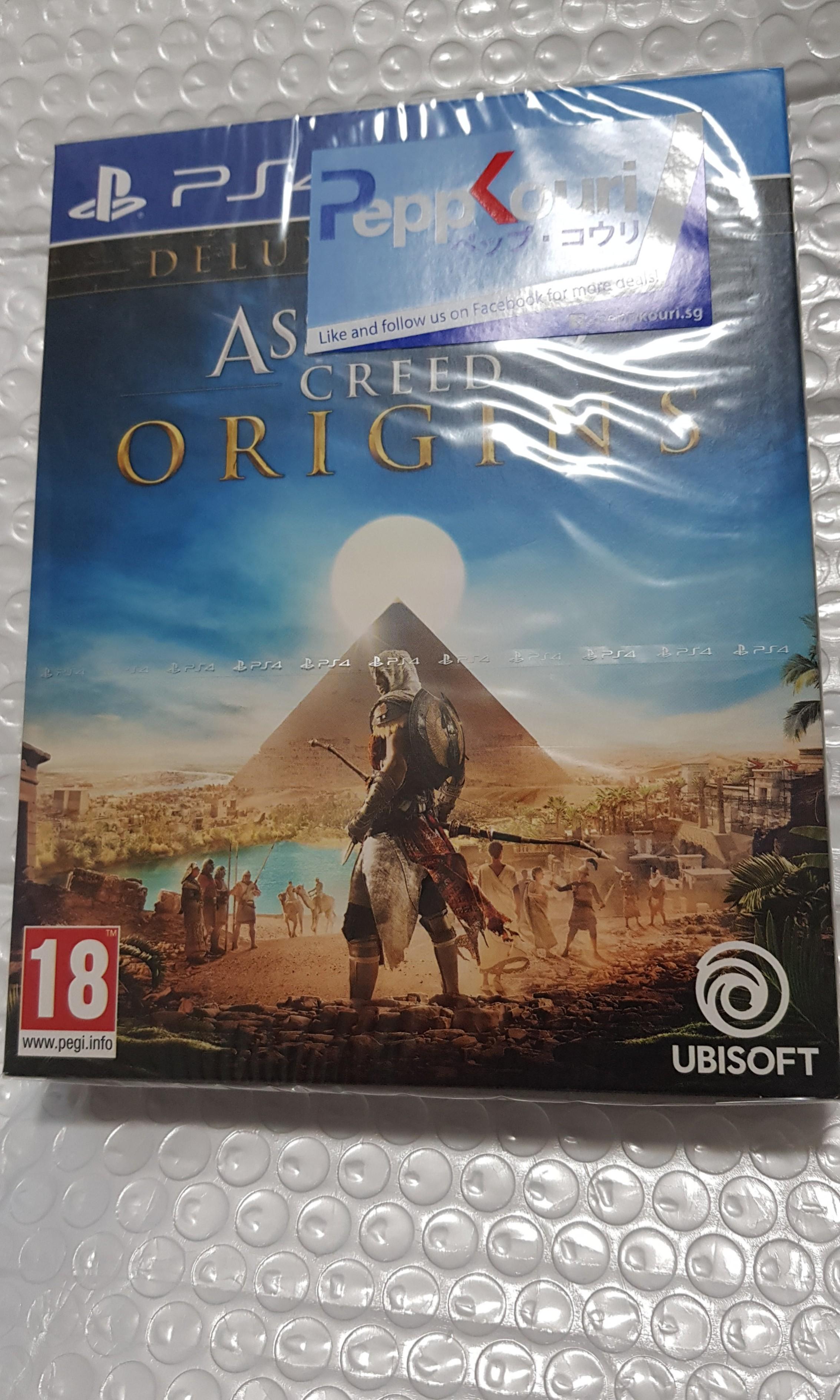 Assassin S Creed Origins Deluxe Edition Toys Games Video Gaming Video Games On Carousell