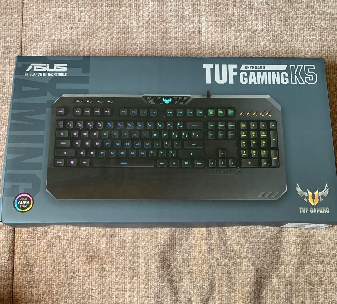 Asus Tuf Gaming K5 Electronics Computer Parts Accessories On Carousell