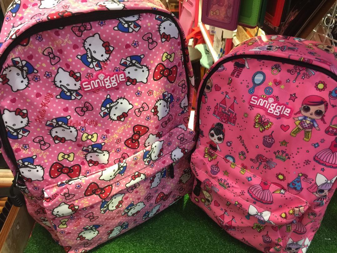 Hello kitty jaws backpack top