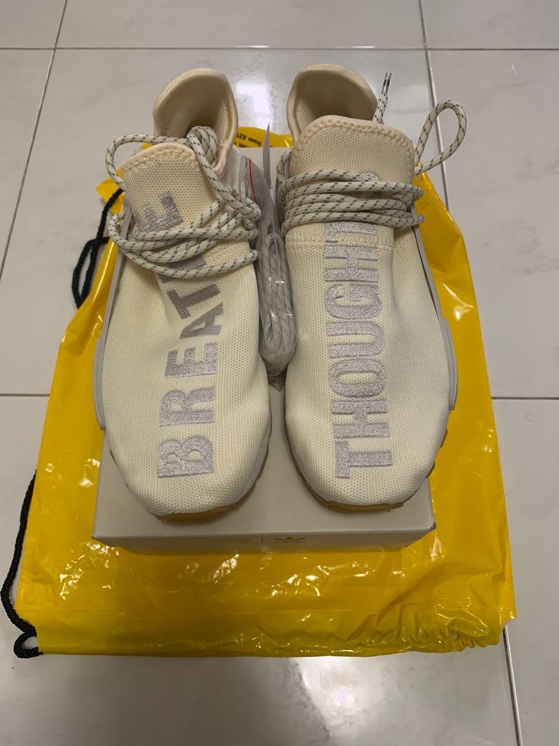 BNIB NMD PHARRELL WILLIAMS ADIDAS HUMAN RACE GUM Men s Fashion Footwear Sneakers on Carousell
