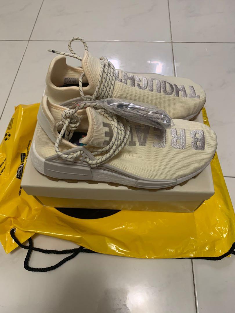 BNIB NMD PHARRELL WILLIAMS ADIDAS HUMAN RACE GUM Men s Fashion Footwear Sneakers on Carousell