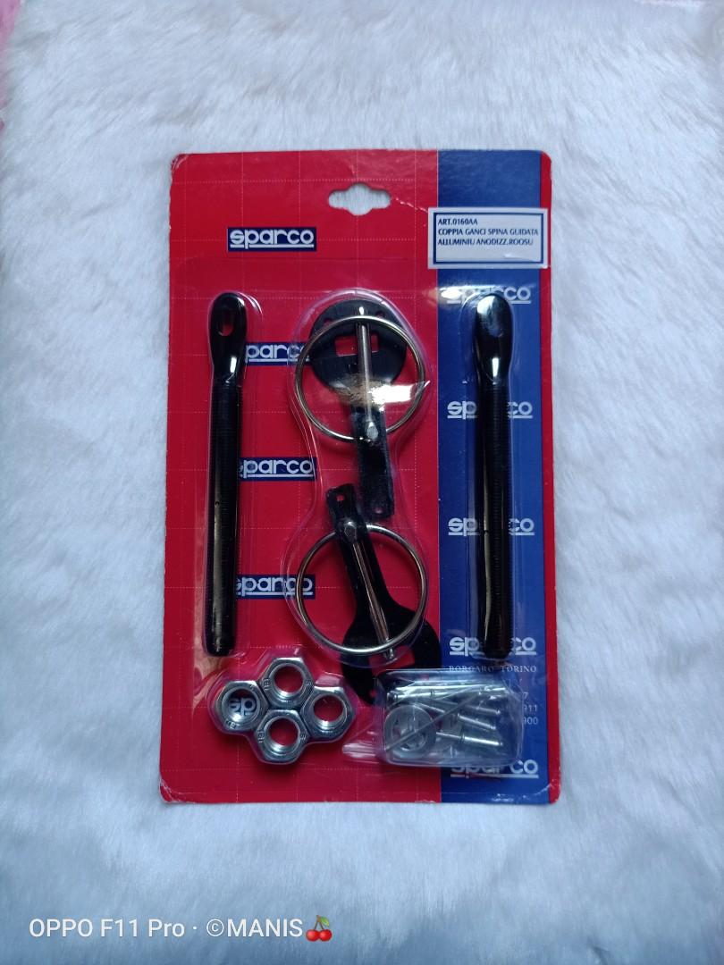Pin Kereta SPARCO / SPARCO Car Hood Pins Lock Latch Kit