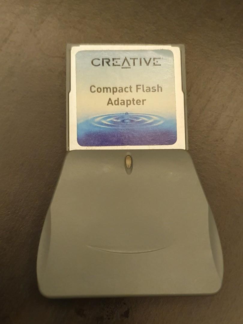 CompactFlash Adapter (Category: Cables & Adaptors) located in Singapore. Submitted by joekwp (Listing ID 268504714, Image 1). Description: CompactFlash Adapter- CREATIVE Reads and Writes to SD/MMC/XD Memory Cards Untrack Postage: to add $2.