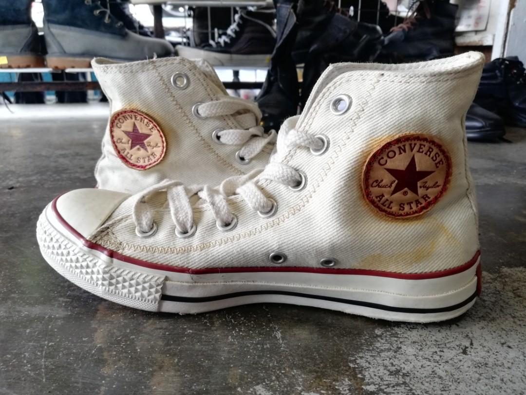 Converse All Star High Cut Red Line Men s Fashion Footwear