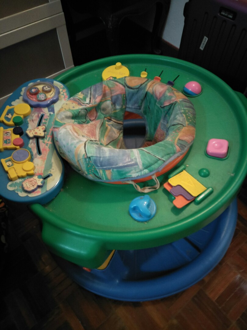 How old hot sale for exersaucer