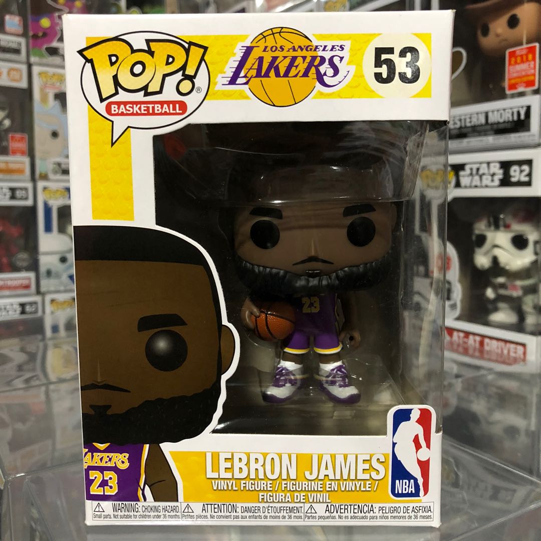 Funko Pop Basketball Los Angeles Lakers Lebron James Toys