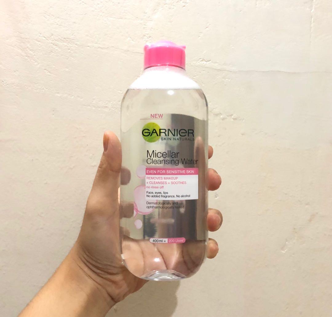 garnier micellar water pink 400ml