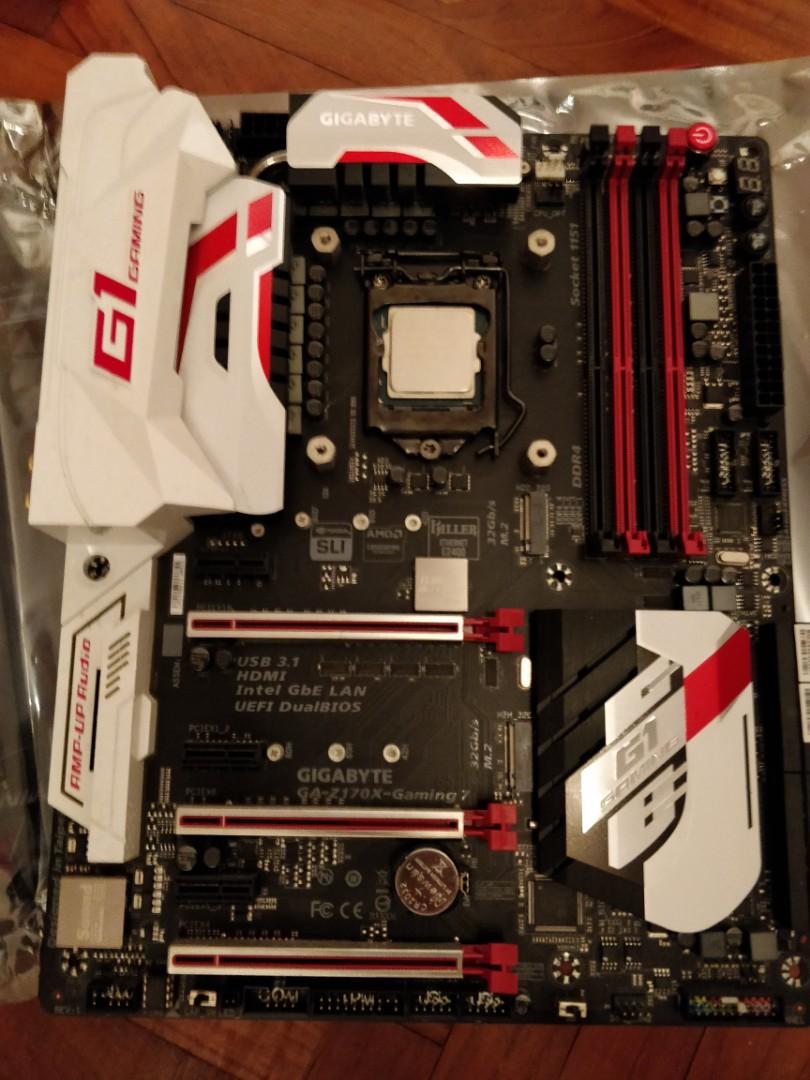 Gigabyte z170x gaming 7 top
