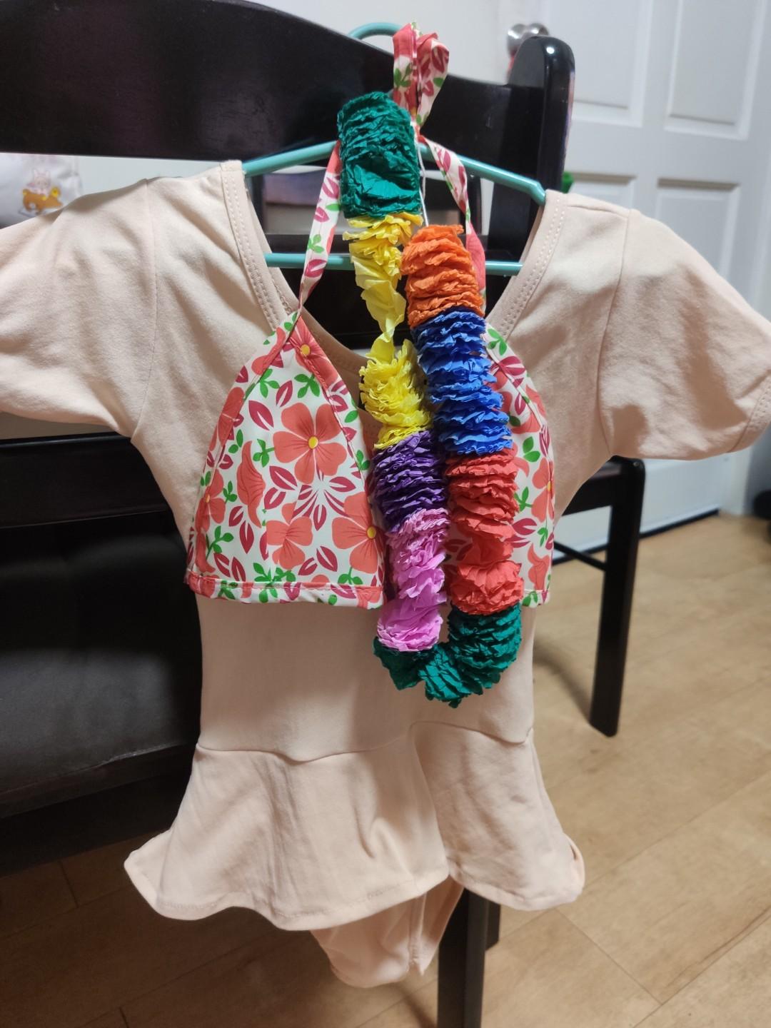 Hawaiian Costume Kids Adult Babies Kids Babies Kids