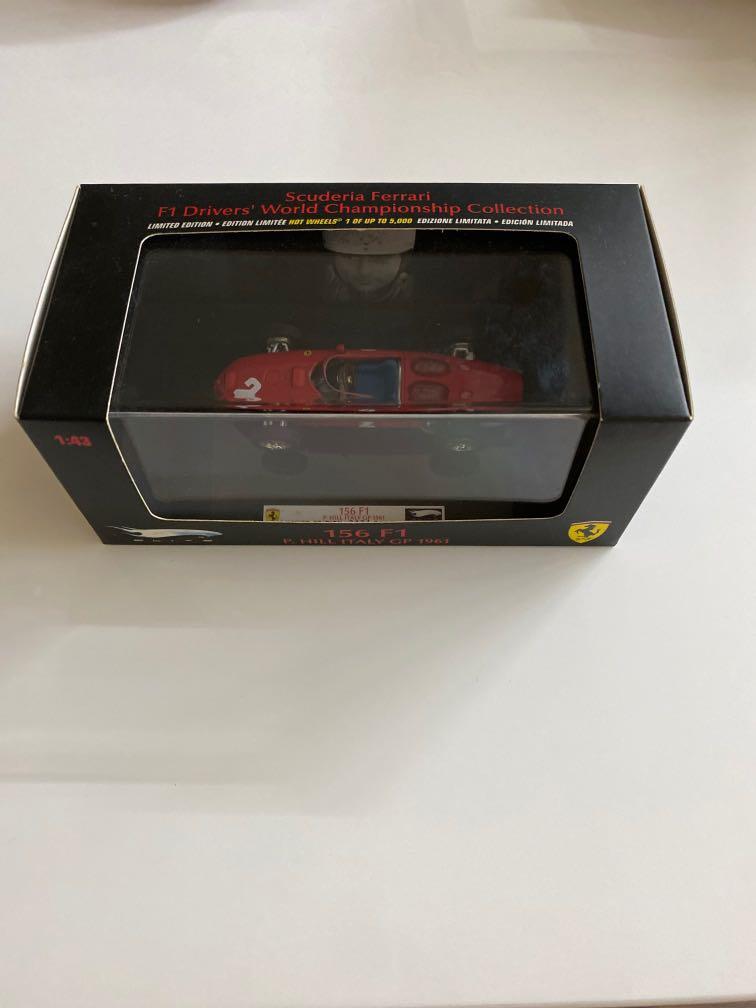 Hotwheels Elite P Hill Italy Gp 1961 Ferrari 156 F1 Toys Games Others On Carousell