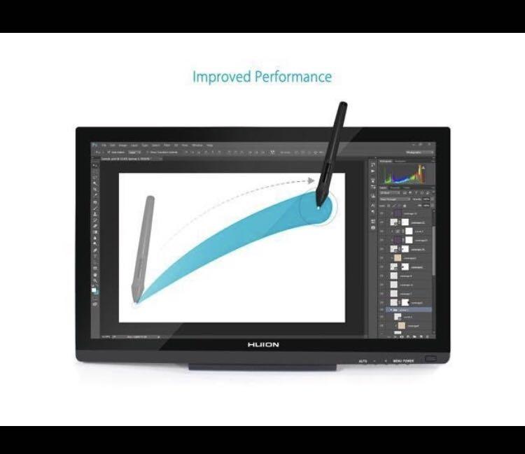 Huion KAMVAS GT-220 V2 with 8192 Pen Pressure Graphics Drawing Monitor ...
