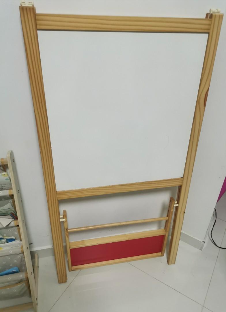 Ikea Easel whiteboard and blackboard, Babies & Kids, Baby Nursery