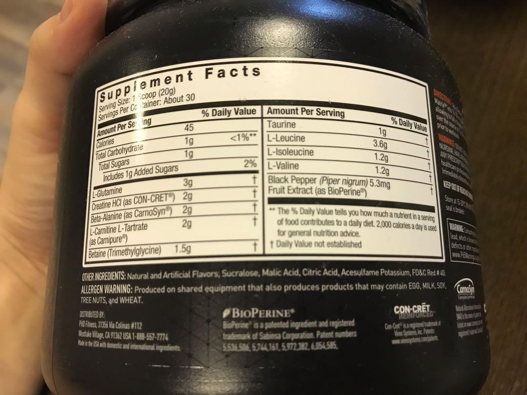 Jym post workout protein powder, Sports Equipment, Exercise & Fitness