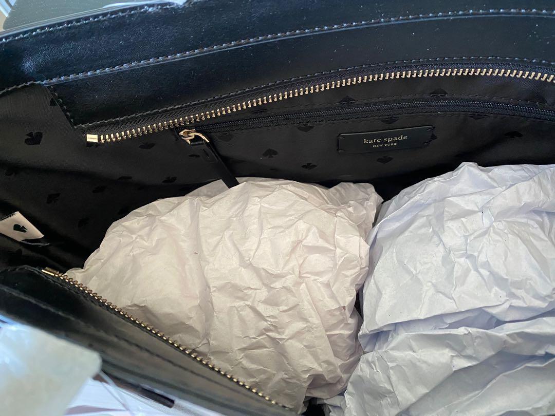 Kate Spade Black Janie Medium Tote Bag, Women's Fashion, Bags & Wallets,  Tote Bags on Carousell