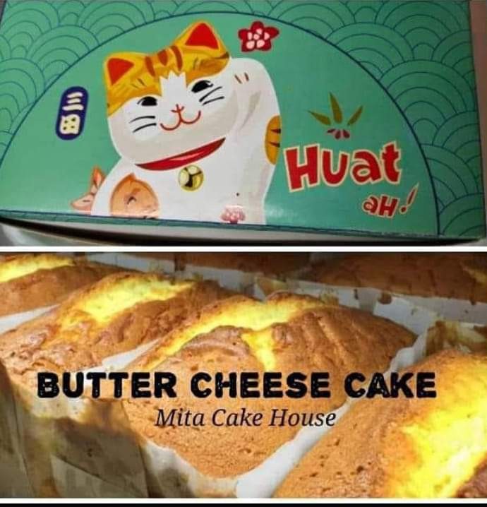 Kek Butter Cheese Mita Food Drinks Baked Goods On Carousell