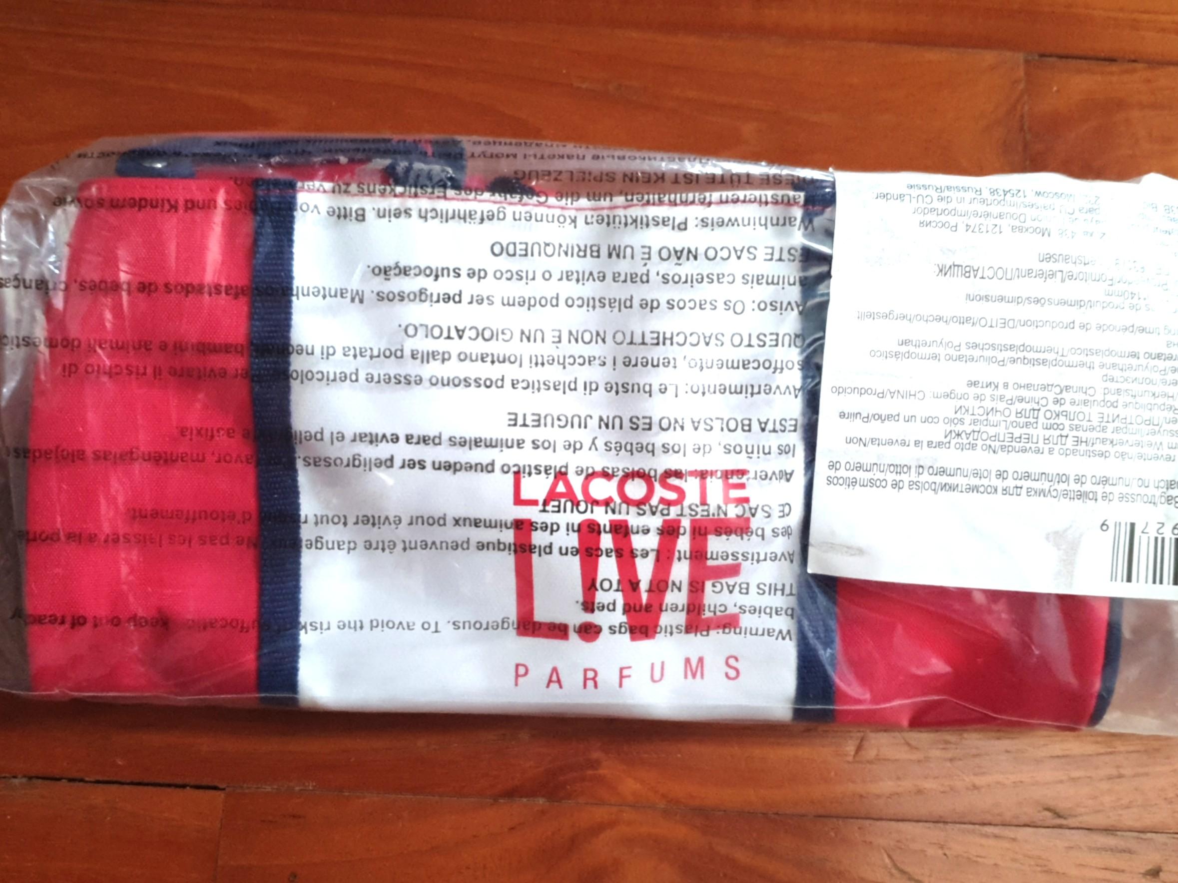 lacoste live bolsa