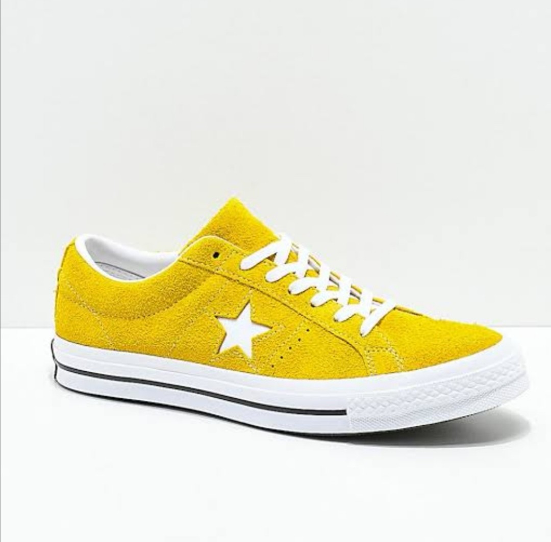 converse yellow one star