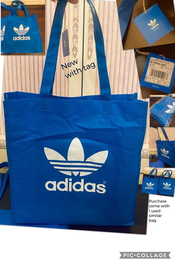 adidas trefoil shopper
