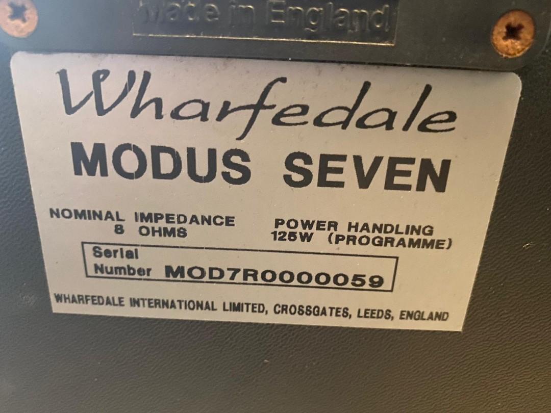 喇叭&擴音機Onkyo Amplifier & Wharfedake Modus Seven 喇叭, 音響器材, Soundbar、揚聲器 ...