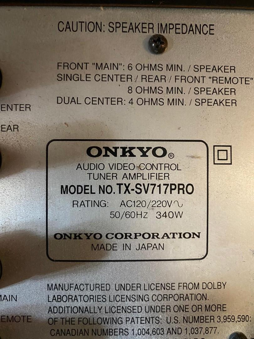 喇叭&擴音機Onkyo Amplifier & Wharfedake Modus Seven 喇叭, 音響器材, Soundbar、揚聲器 ...